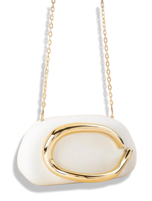 ORA clutch white