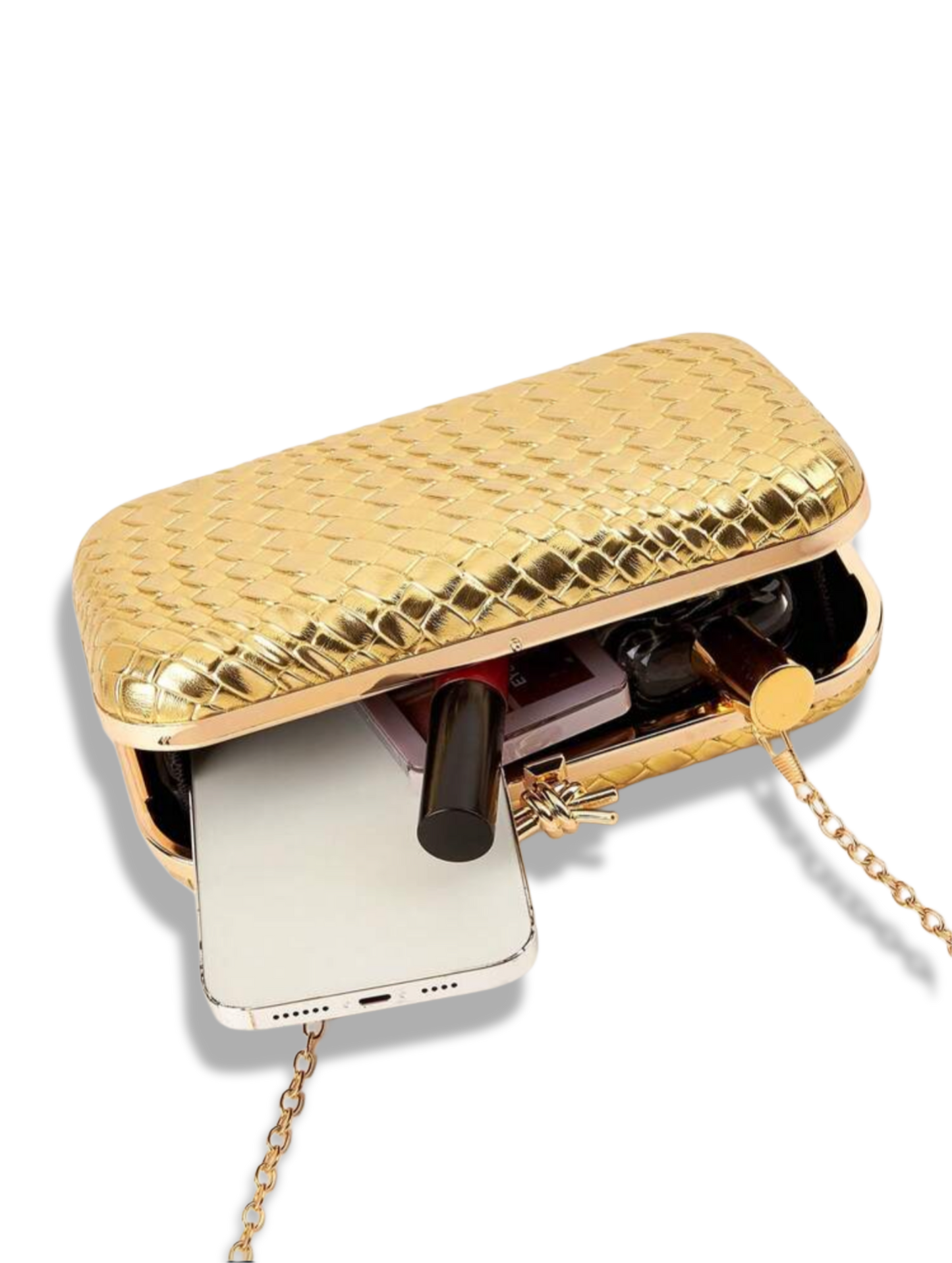 Elira clutch gold