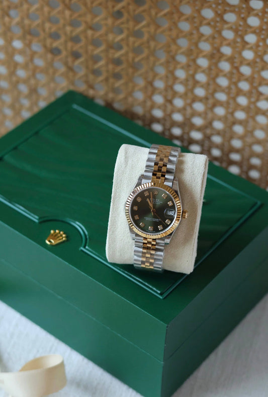 Rolex Datejust green