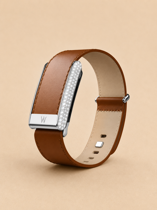 Sparkle leather whoop5