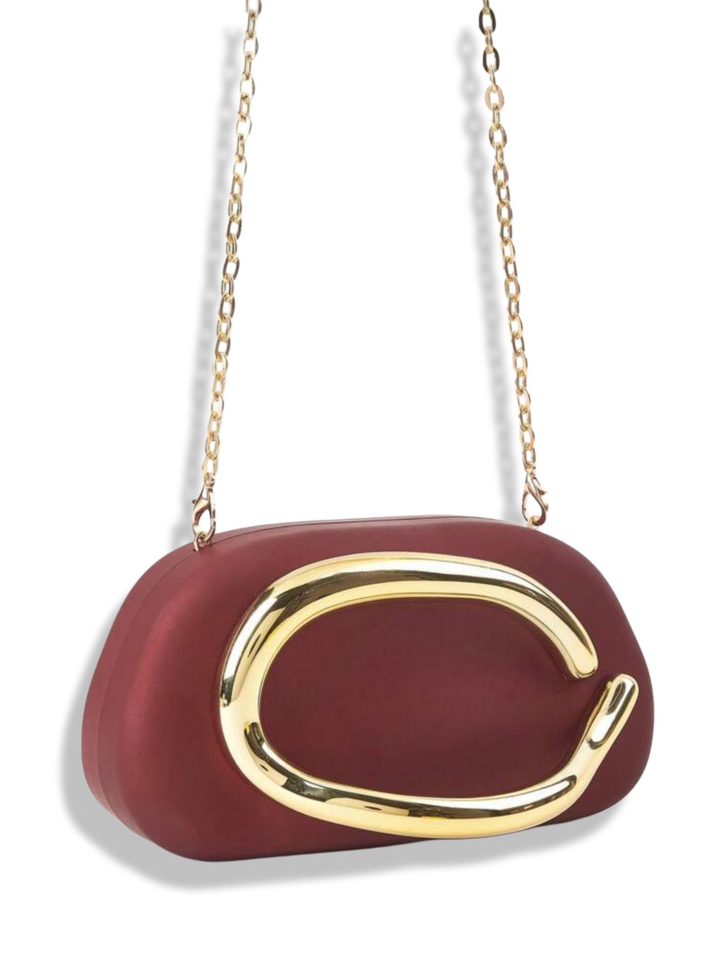 ORA clutch maroon