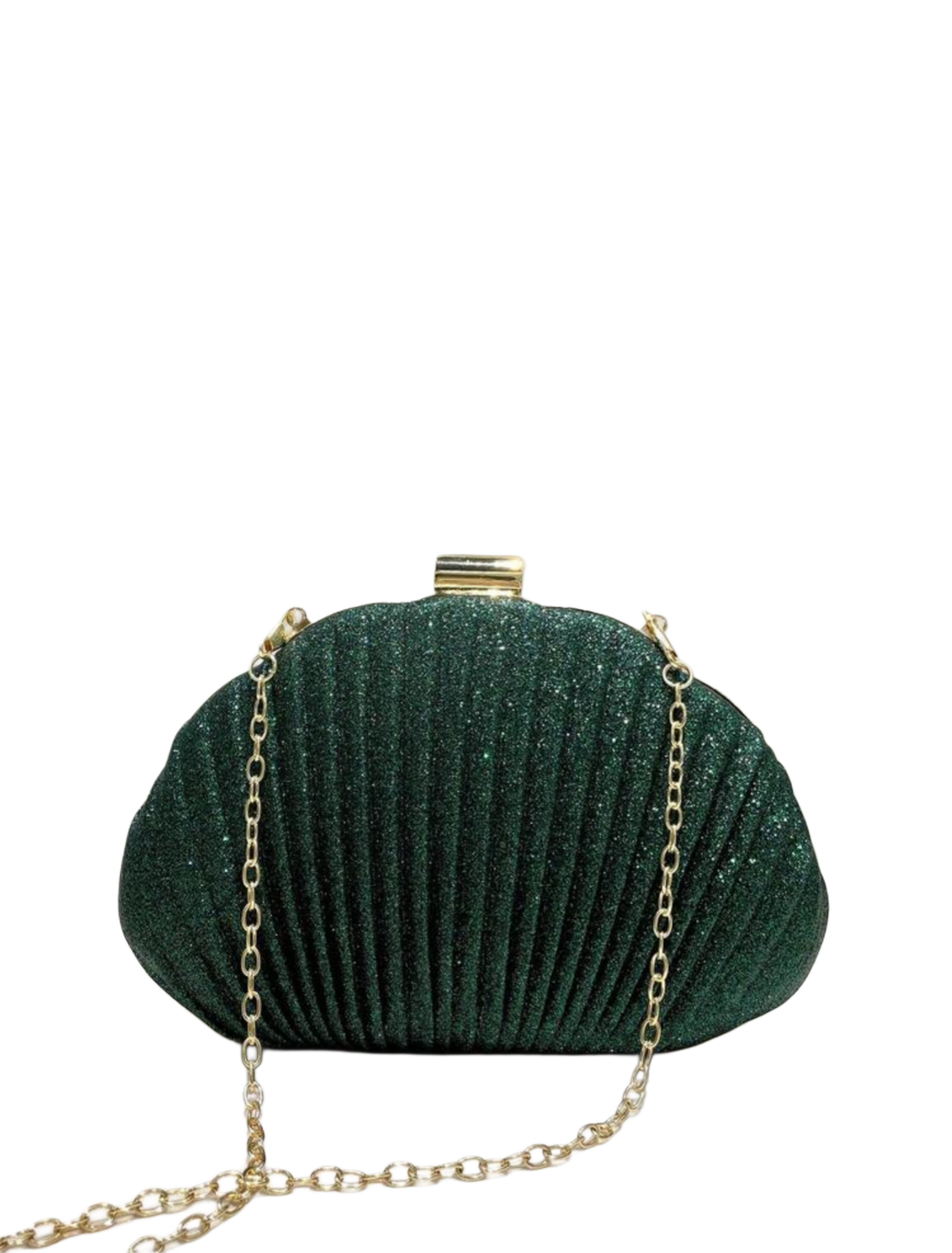 Celié clutch green