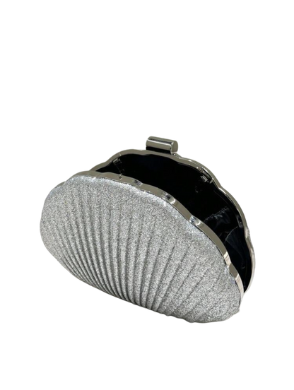 Celié clutch silver