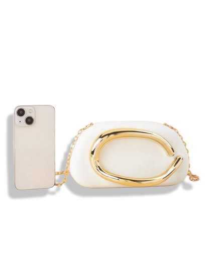 ORA clutch white