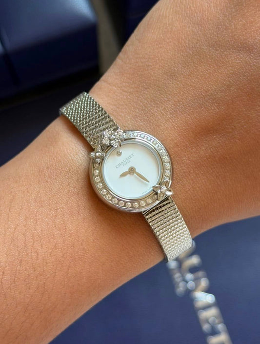 Chaumet Stainless Steel Montre Hortensia Eden Watch