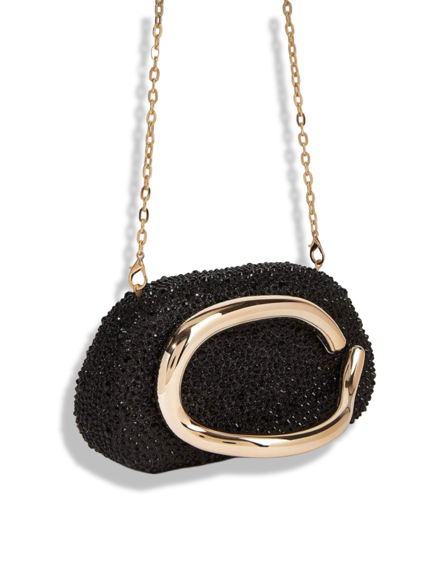 ORA clutch sparkle black