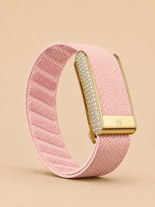 Sparkle whoop5 gold metal pink