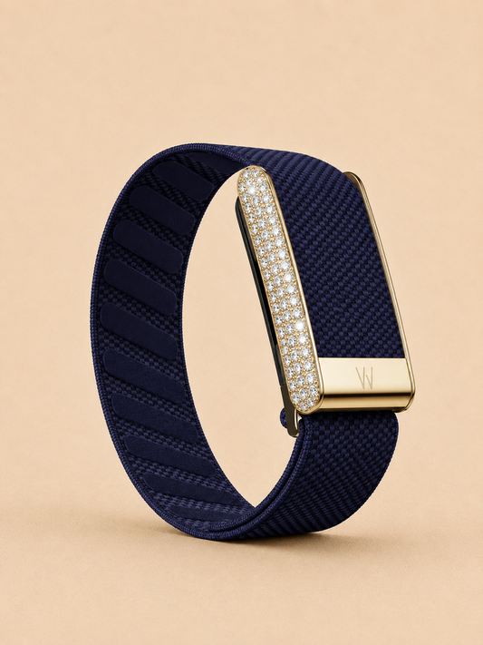 Sparkle whoop5 gold metal dark-blue
